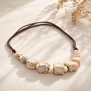 Collar cerámica - Blanco