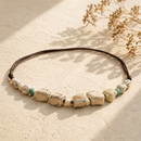 Collar cerámica - Blanco