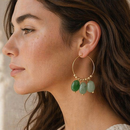 Aros de Aventurina
