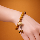 Pulsera Sándalo - Loto Madera