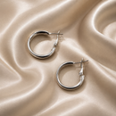 Aros Minimalistas de Plata