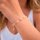 Pulsera Armonía - Cuarzo Rosado