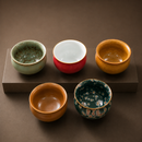 Juego de tazas de té Cerámica Wu Xing