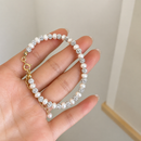 Pulsera Dorada Perlas