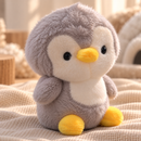 Peluche Pingüino Gris