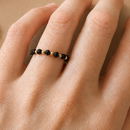 Anillo de Ágata Negra