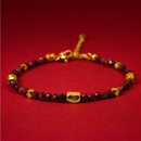 Pulsera Granate Carmesí