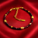 Pulsera Granate Carmesí