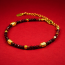 Pulsera Granate Carmesí