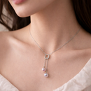 Collar Cuadrado de Plata