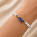 Pulsera Calcedonia Blanca