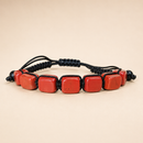 Pulsera Piedra Roja Natural