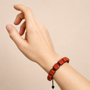 Pulsera Piedra Roja Natural