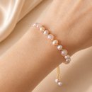 Pulsera Ajustable de Perlas y Cuentas