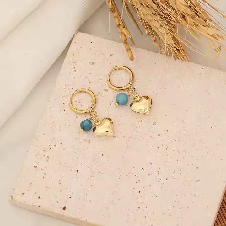 Conjunto Apatita azul