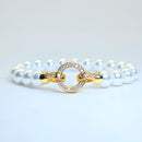 Pulsera aro Aperlado