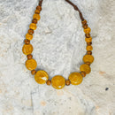 Collar cerámica - Amarillo