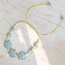 Pulsera cerámica - Estrellas celestes