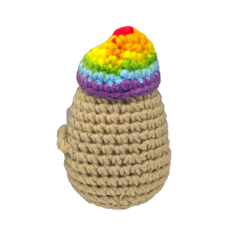 Figura crochet - Papa Positiva