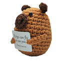 Figura crochet - Chanchito Positivo