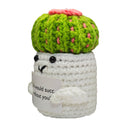 Figura Crochet - Cactus Positivo
