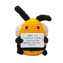 Figura Crochet - Abeja Positiva