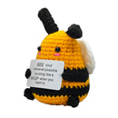 Figura Crochet - Abeja Positiva
