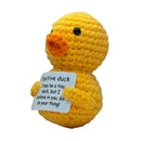 Figura Crochet - Patito Positivo