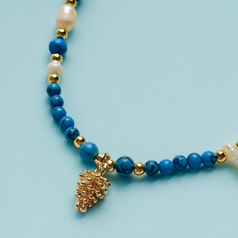 Pulsera Turquesa Piñón