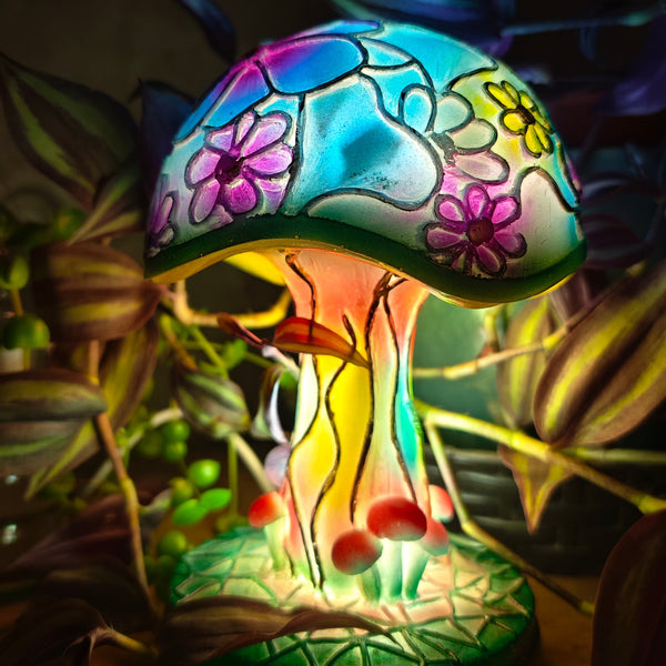 Lámpara Hongo del Bosque
