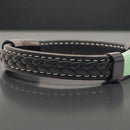 Pulsera Negra Jade Verde