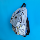 Mochila Flores Azules