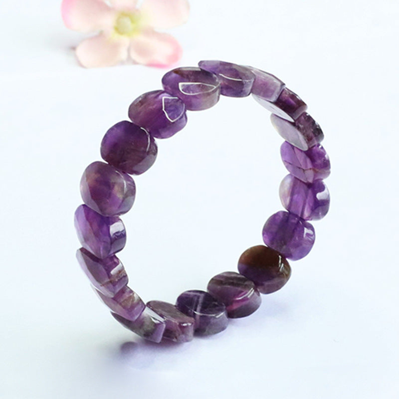 Pulsera Facetada Amatista