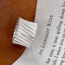 Anillo ajustable - Abanico