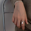 Anillo Latido Plateado