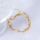 Pulsera Órbita de Perlas