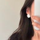 Pendientes Pétalo de Plata