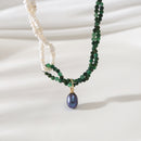 Collar Bicolor Perla