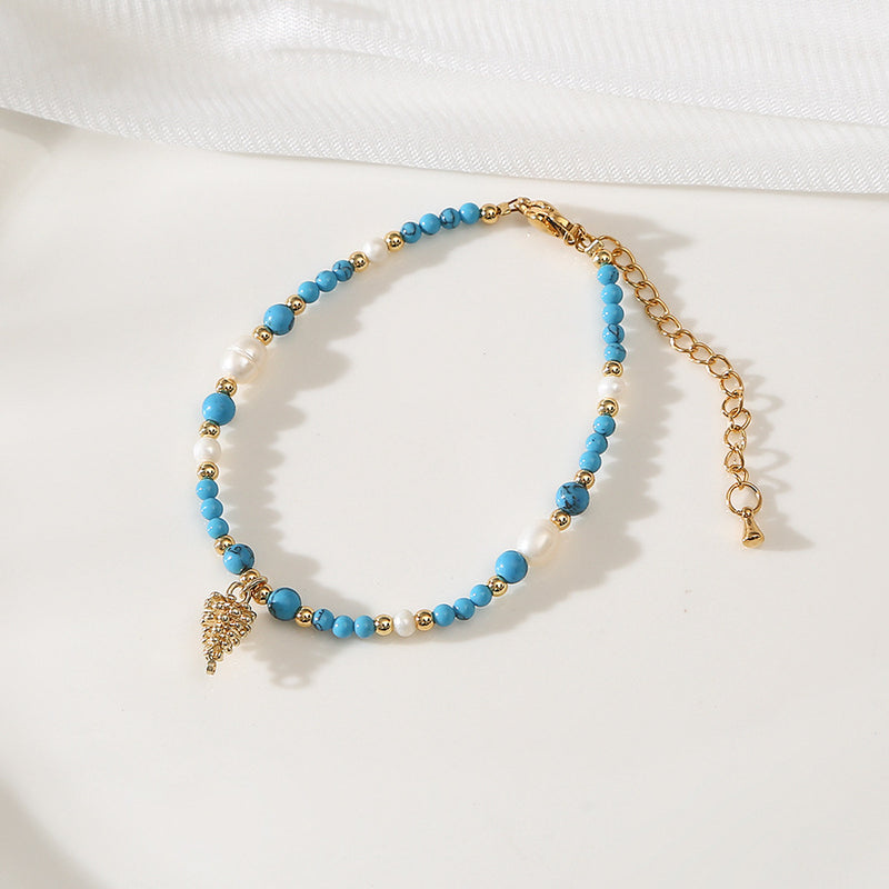 Pulsera Turquesa Piñón