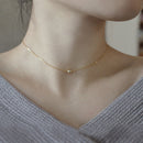 Collar Punto Dorado