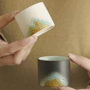 Juego de tazas - Montañas chinas