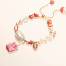 Pulsera Rodonita Perla Barroca