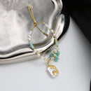 Pulsera Moderna Perlas y Cristales