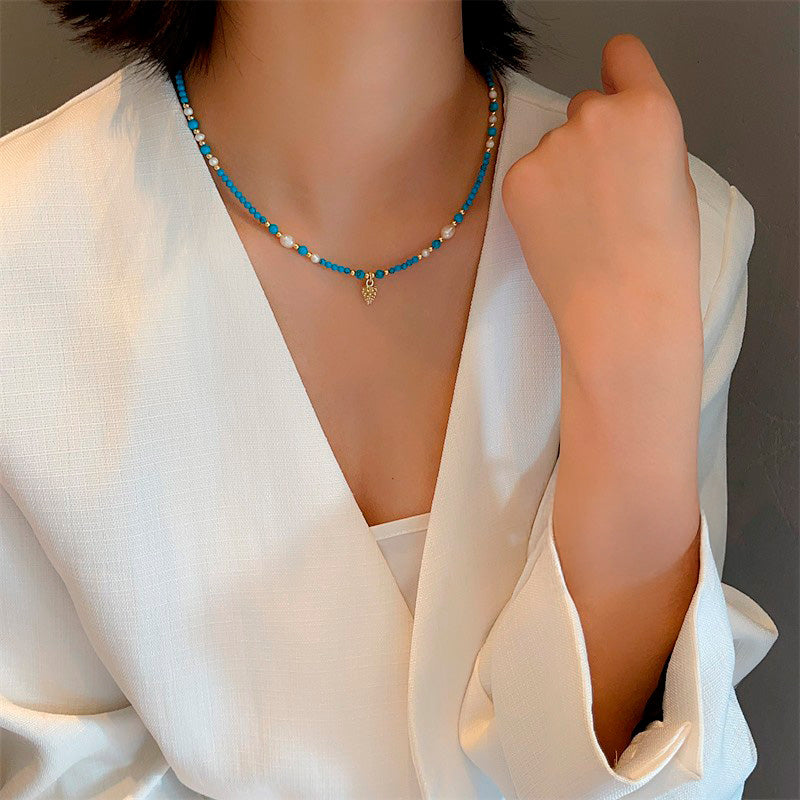 Colgante Turquesa Piñón