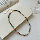 Conjunto Boho-Chic Perlas y Piedras Naturales