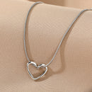 Collar Latido Plateado