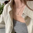 Collar de Plata - Doble capa