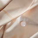 Colgante Lágrima - Cuarzo Rosado