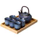 Juego de té - Azul cobalto