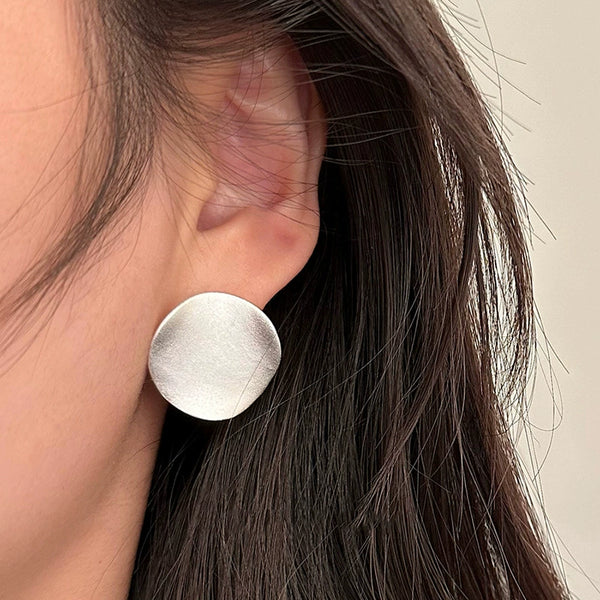 Pendientes Pétalo de Plata